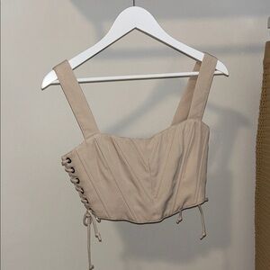 Elegant Tan Women's Top